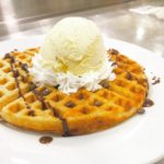 Waffles with Gelato