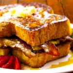 French Toast with Eggs and Bacon