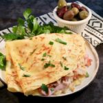 Crepes with Ham and Cheese