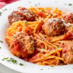 Meatballs and Pasta