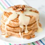 Pancakes with Vanilla Glaze