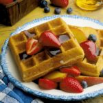 Waffles with Fresh Assorted Fruit